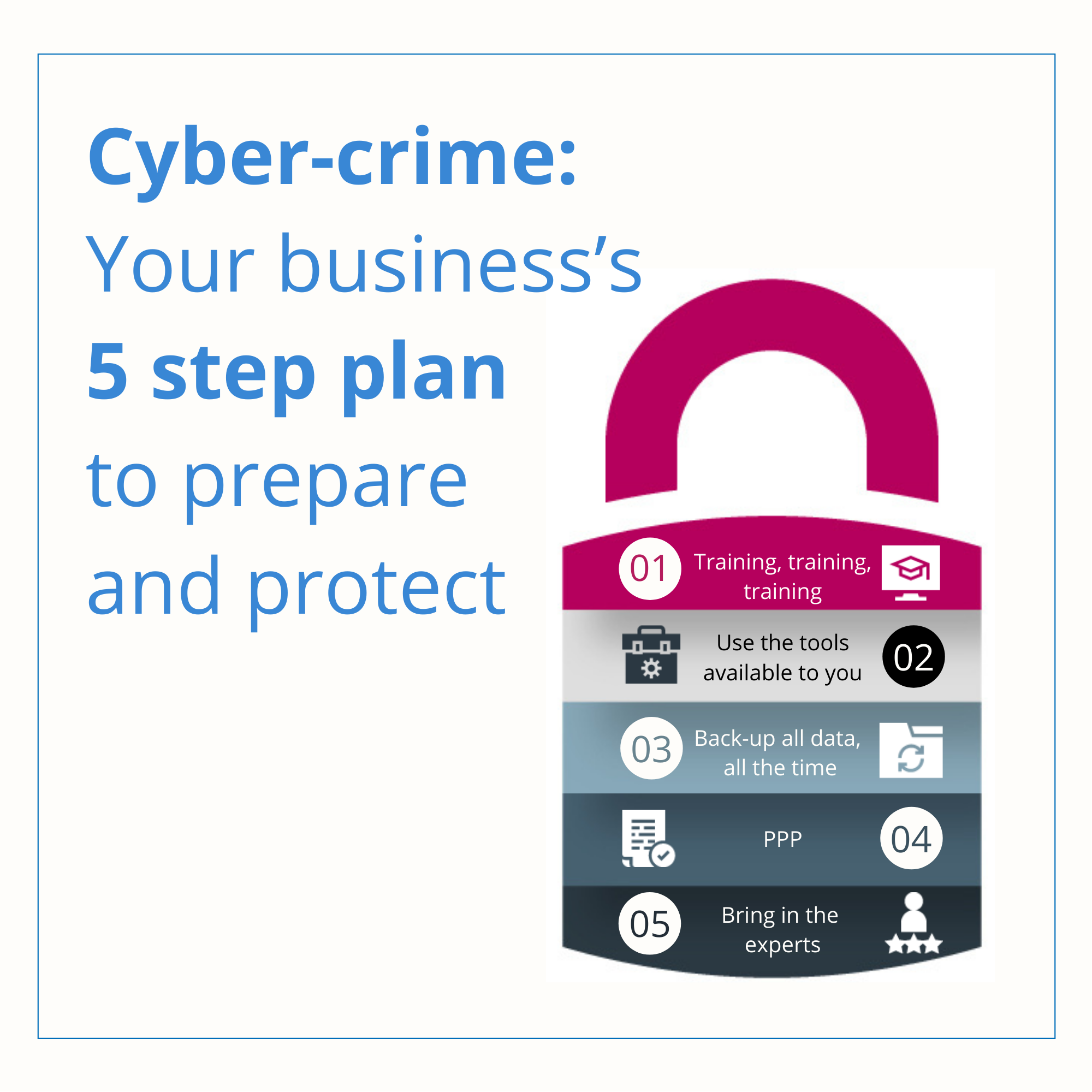 Cyber-Crime: 5 step plan to protect